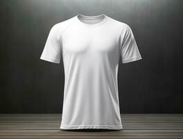 3d render blank t-shirt ai generated photo