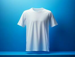 3d render blank t-shirt ai generated photo
