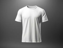 3d render blank t-shirt ai generated photo