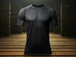 Professional mens blank cloth for mockup ai generated photo