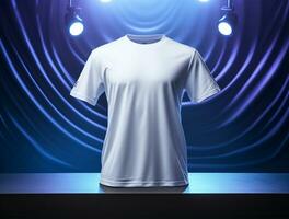 Professional blank tshirt photo ai generated