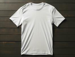 Professional blank tshirt photo ai generated