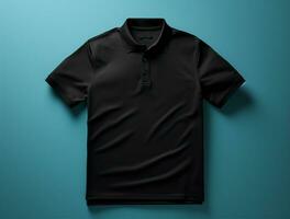 Professional blank 3d polo tshirt ai generated photo