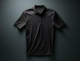 Blank polo tshirt ai generated photo