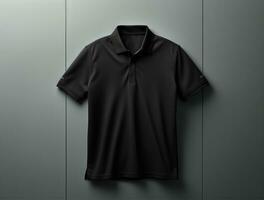 Blank polo tshirt ai generated photo