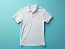 Blank polo tshirt ai generated photo