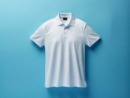 Professional blank polo tshirt ai generated photo