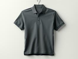 Professional blank polo tshirt ai generated photo