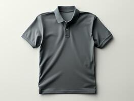 Professional blank polo tshirt ai generated photo