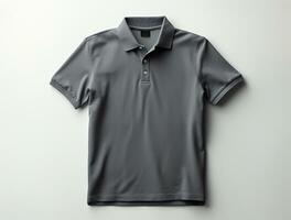 Professional blank polo tshirt ai generated photo