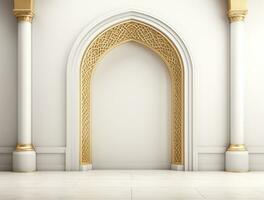Ramadan kareem traditional islamic festival religious social media post design ai generated photo