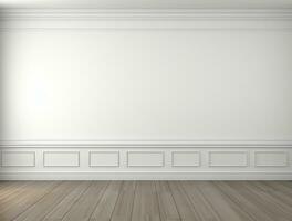 Empty modern texture wall background front view Ai generated photo