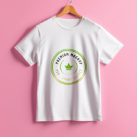 editável camiseta brincar psd modelo ai gerado