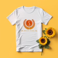 Editable tshirt mockup PSD template ai generated