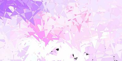 Light purple, pink vector layout with triangle forms.