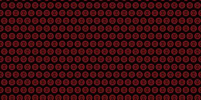 Dark Red vector pattern with magic elements.