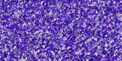 Light Purple vector background with triangles.