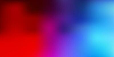 Light blue, red vector blur background.