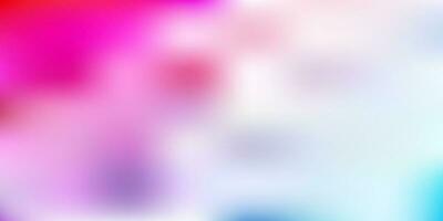 Light blue, red vector gradient blur backdrop.