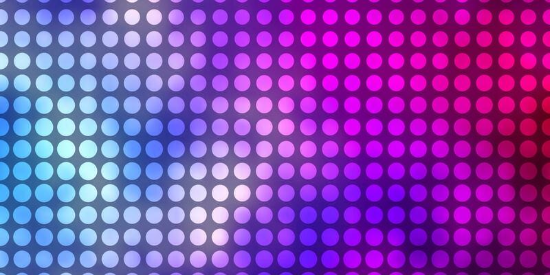 Light Blue, Red vector texture with circles.