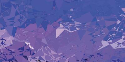 Light Purple vector texture with random triangles.