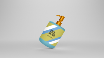 PSD spray bottle mockup