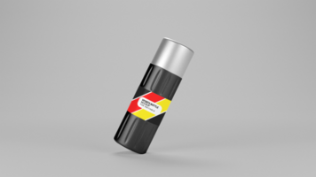 PSD flask water bottle mockup