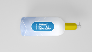 PSD spray bottle mockup