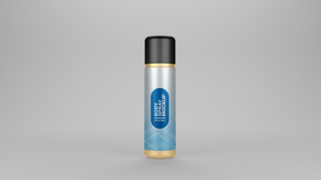 PSD spray bottle mockup