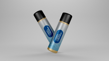 PSD spray bottle mockup