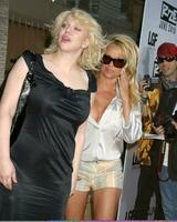 Courtney Love Pam Anderson Screening of RIZE Egyptian Theater Los Angeles CA June 21 2005 photo