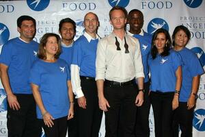 Neil Patrick Harris and Project Angel Food Volunteers photo