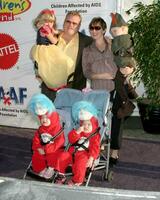 Larry Joe Campbell and family Halloween Event Barker Hanger Santa Monica CA October 29 2005 photo