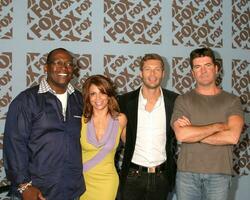 American Idol Judges and Host Fox TV Upfronts Boathouse at Central Park New York City NY May 19 2005 photo