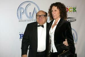 Danny DeVito  Rhea Perlman arriving at the Producers Guild Awards at the Palladium in Los Angeles CA on January 24 2009 2008 photo