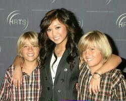 Cole and Dylan Sprouse Brenda Song Hollywood Radio  TV Society Presents Kids Day 2005 Hollywood Palladium Los Angeles CA August 10 2005 photo