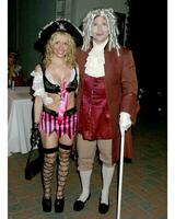 Courtney Peldon Crispin Glover Halloween Party Henson Studios Los Angeles CA October 30 2005 photo