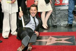 Ricky Martin Ricky Martin receives star on the Hollywood Walk of Fame Los Angeles CA October 16 2007 2007 photo