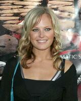 Malin Akerman Premiere of HBOs Drama Series Rome Wadsworth Theater Westwood CA August 25 2005 photo