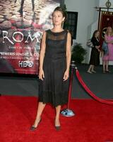 Indira Varma Premiere of HBOs Drama Series Rome Wadsworth Theater Westwood CA August 25 2005 photo