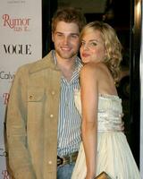 Mike Vogel Mena Survari Rumor Has It Premiere Graumans Chinese Theater Los Angeles CA December 15 2005 photo