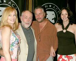 Marg Helgenberger Robert David Hall William Petersen Jorja Fox SAG Press Conference marking 15th Anniv of Disabilities Act Los Angeles CA July 26 2005 photo