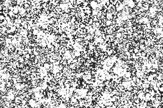 Rustic grunge vector texture with grain and stains. Abstract noise background. Weathered surface.