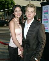 Mike Vogel wife The Sisterhood of the Traveling Pants Premiere Hollywood CA May 31 2005 photo