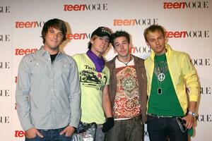 Varsity Fan Club Band arriving at the Teen Vogue Young Hollywood Party at the LACMA in Los Angeles CA on September 18 2008 photo