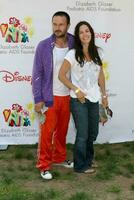 Courtney Cox  David Arquette arriving at the A Time for Heroes Pediatric AIDS 2008 benefit at the Veterans Administration grounds Westwood CA June 8 2008 photo