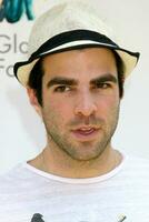 Zachary Quinto arriving at the A Time for Heroes Pediatric AIDS 2008 benefit at the Veterans Administration grounds Westwood CA June 8 2008 photo