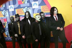 Slipknot  arriving at  the Video Music Awards on MTV at Paramount Studios in Los Angeles CA onSeptember 7 2008 photo