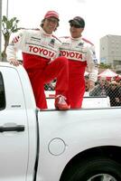 William Fitchner  Brad Lewis in the truck taking the drivers to the racetrackToyota Long Beach Grand Prix  ProCeleb Race 2008 Long Beach  CA April 19 2008 photo