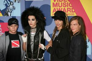 Tokio Hotel arriving at  the Video Music Awards on MTV at Paramount Studios in Los Angeles CA onSeptember 7 2008 photo